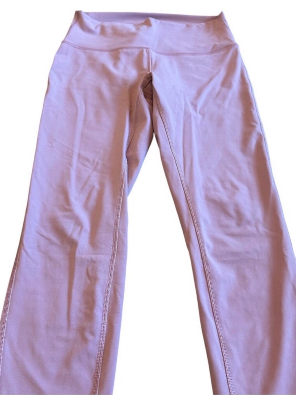 Lululemon Wunder Under High Rise Leggings Logo Full Length Stretch Size 8 Womens - Picture 5 of 10